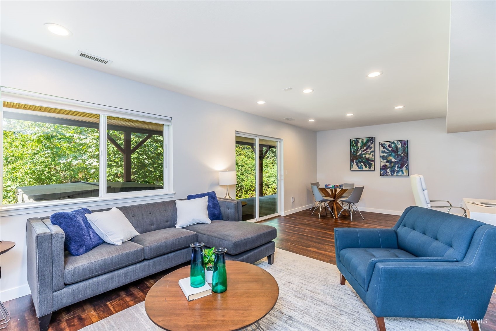 22110 14th Avenue West Bothell, WA 98021 - Photo 21 of 40 a living room with furniture and a large window