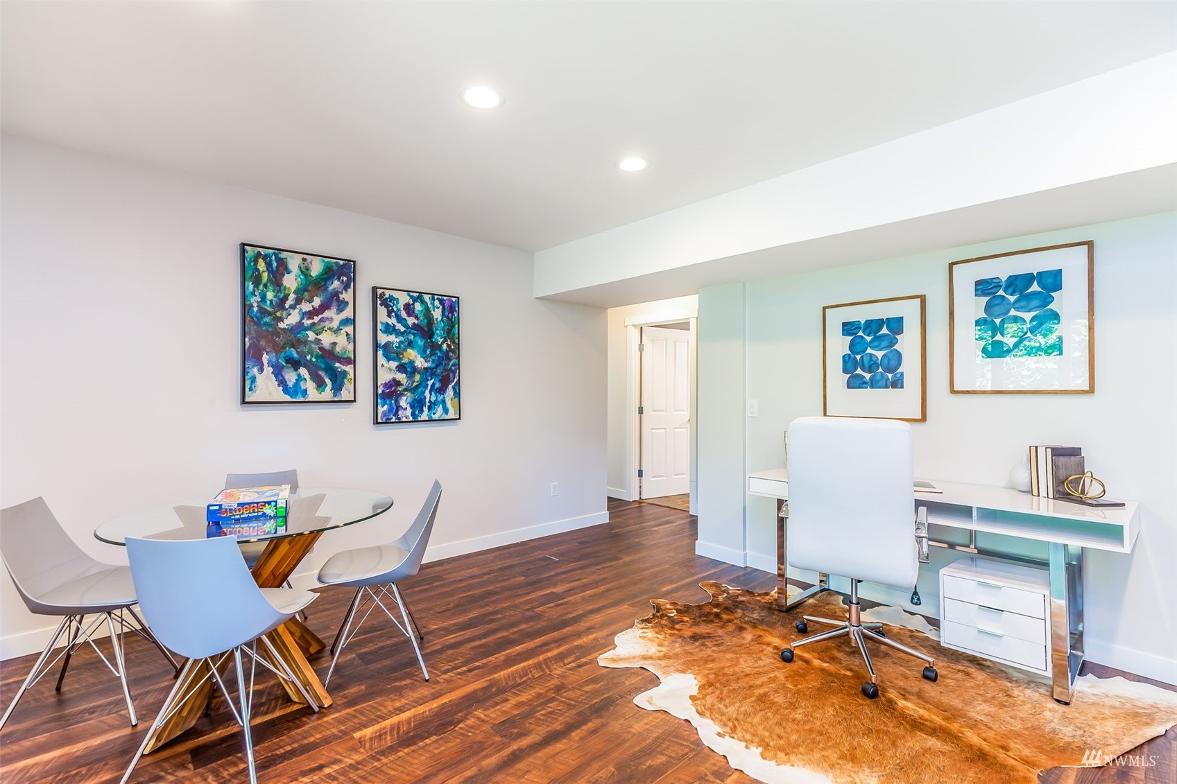 22110 14th Avenue West Bothell, WA 98021 - Photo 23 of 40 a workspace with furniture and wooden floor