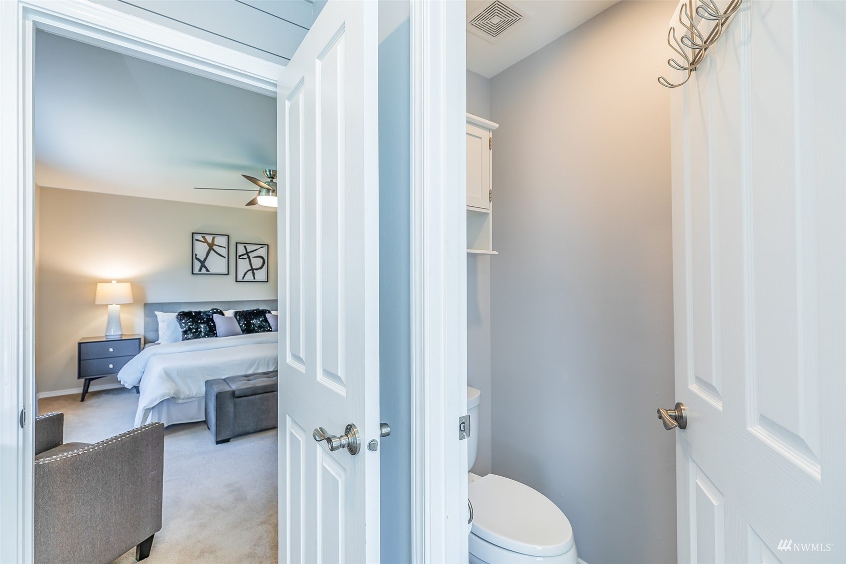 22110 14th Avenue West Bothell, WA 98021 - Photo 30 of 40 a bedroom with a bed and a table