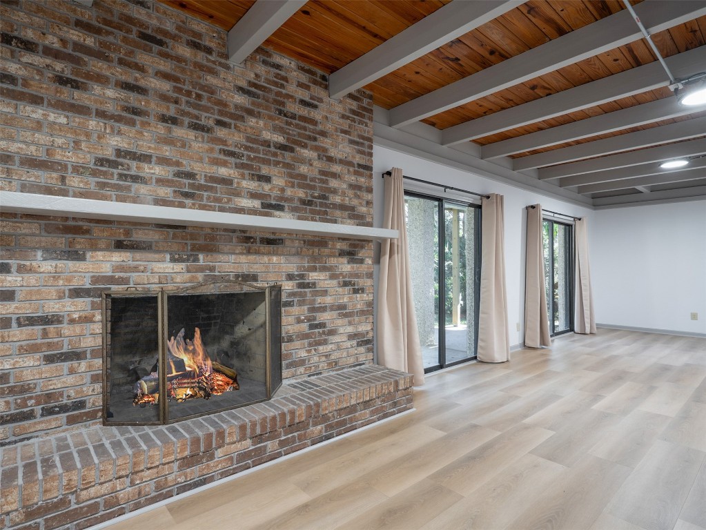 97578 Pirates Point Road Yulee, FL 32097 - Photo 13 of 64 a view of a fireplace in the room