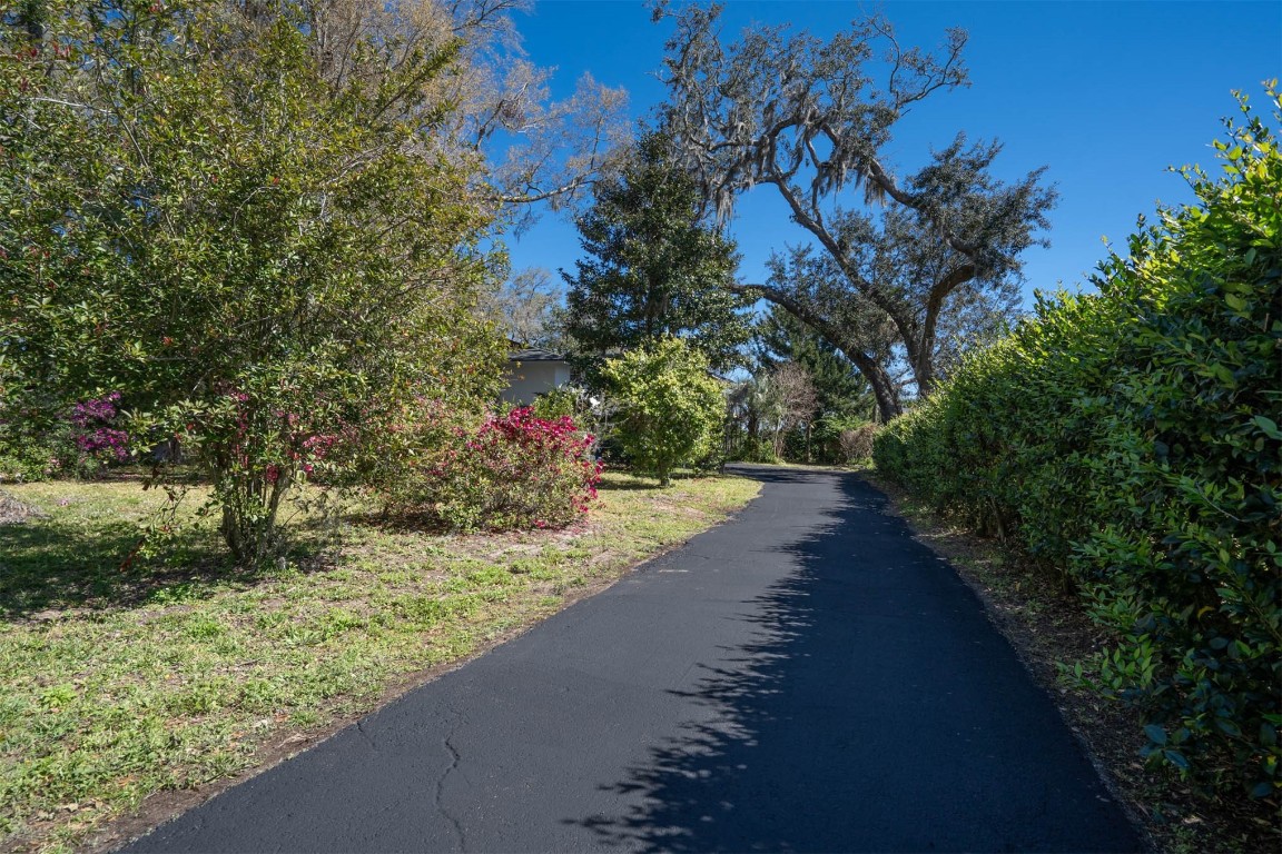 97578 Pirates Point Road Yulee, FL 32097 - Photo 41 of 64 a view of a pathway with a yard