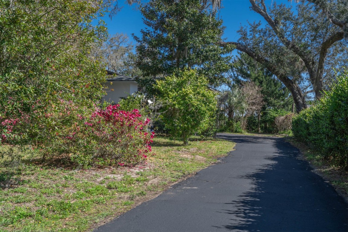 97578 Pirates Point Road Yulee, FL 32097 - Photo 42 of 64 a view of a pathway with a yard