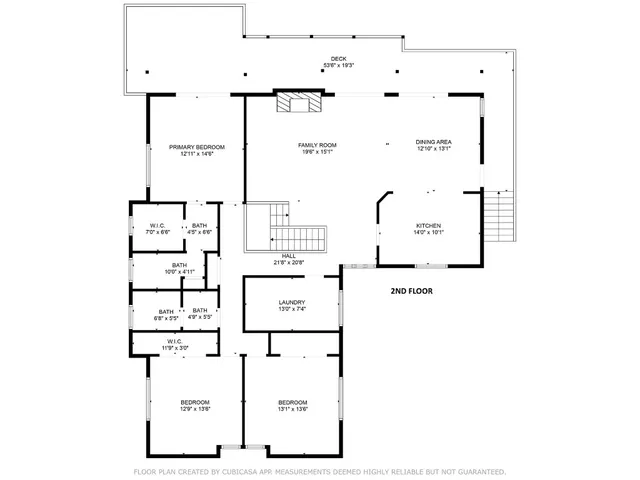 a view of a large brick building with large windows