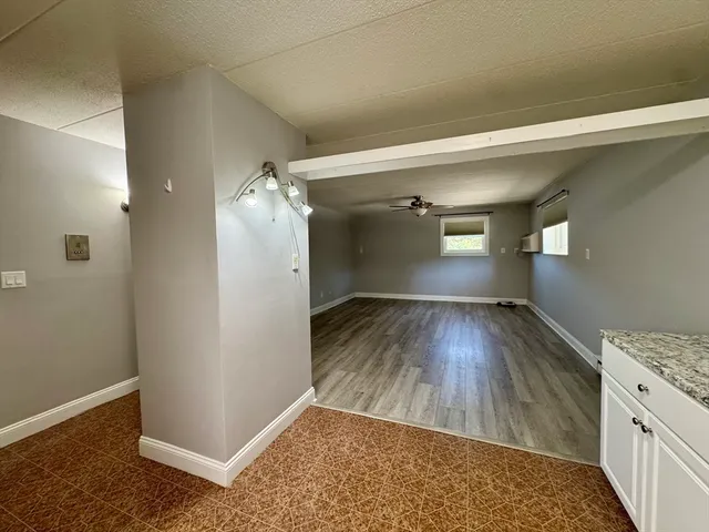 wooden floor in an empty room