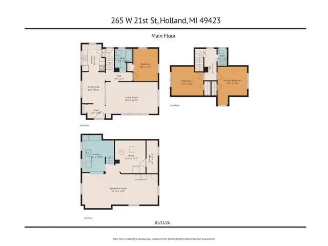 $299,900 | 265 West 21st Street, Holland, MI 49423