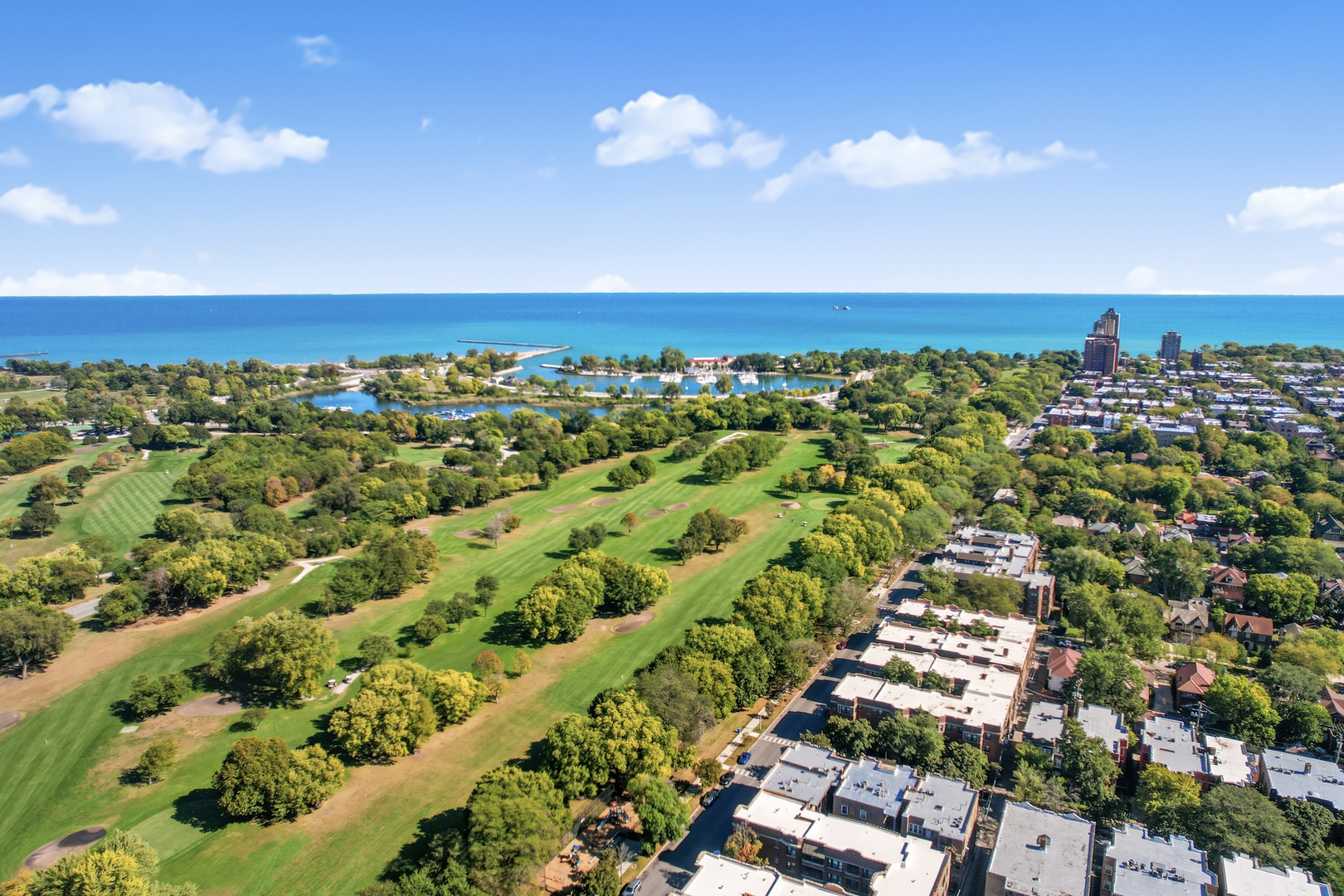 6712 South Ridgeland Avenue, Unit 3A Chicago, IL 60649 - Photo 14 of 14 an aerial view of multiple house