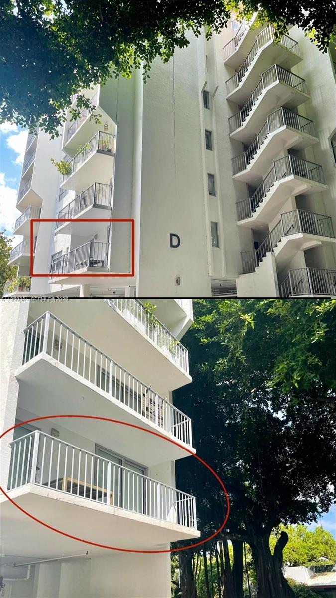 700 Northeast 63rd Street, Unit D203 Miami, FL 33138 - Photo 26 of 36 a view of a building from a balcony