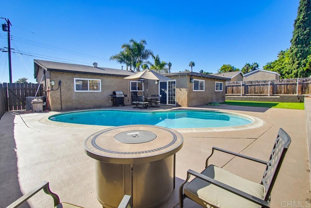 8838 Innsdale Avenue Spring Valley, CA 91977 - Photo 30 of 38 a view of a house with swimming pool and a yard