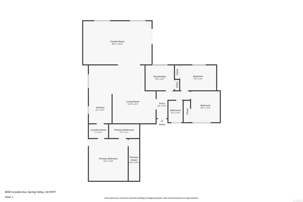 8838 Innsdale Avenue Spring Valley, CA 91977 - Photo 38 of 38 a picture of floor plan