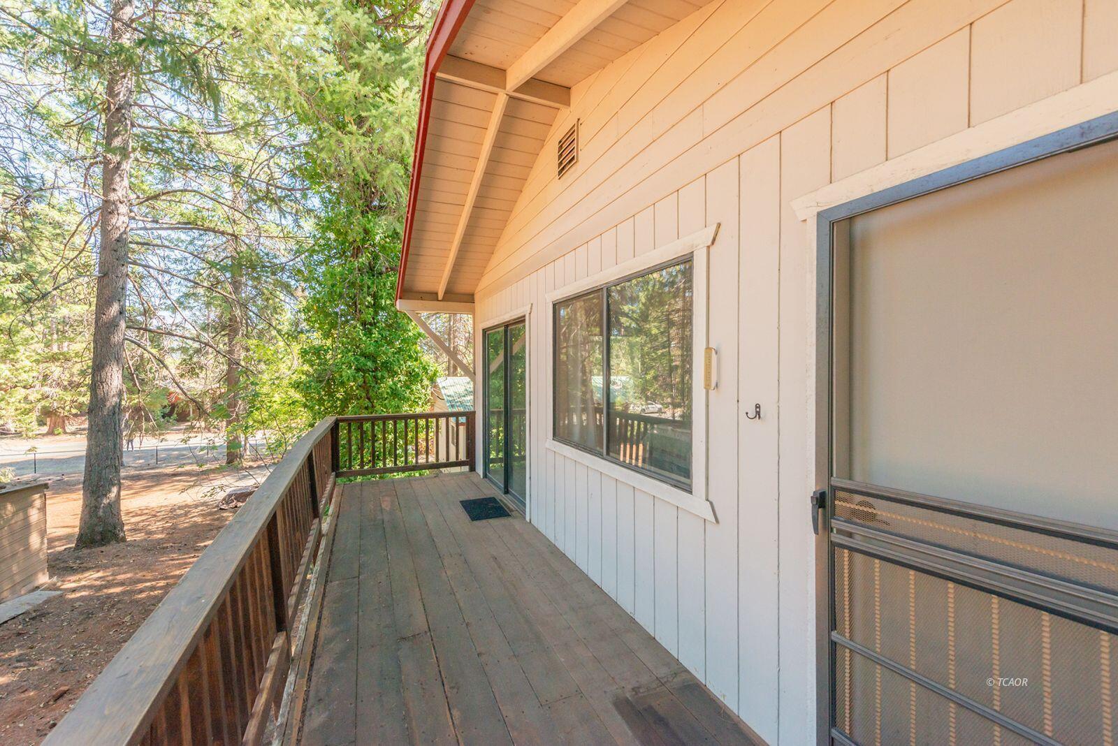 220-230 Lakeview Drive Trinity Center, CA 96091 - Photo 32 of 48 a view of balcony and wooden floor