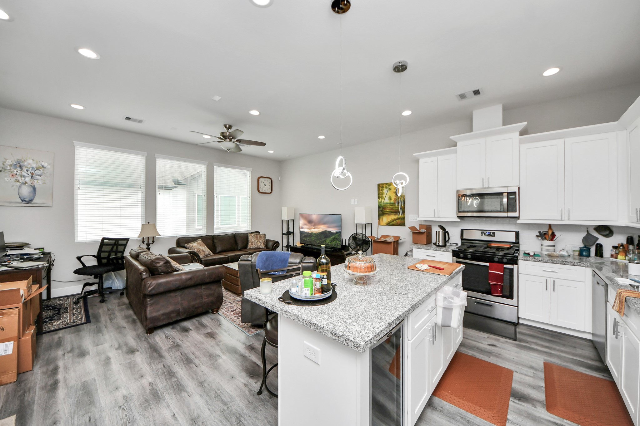6715 Allegheny Street Houston, TX 77021 - Photo 6 of 18 a kitchen with a sink appliances and cabinets