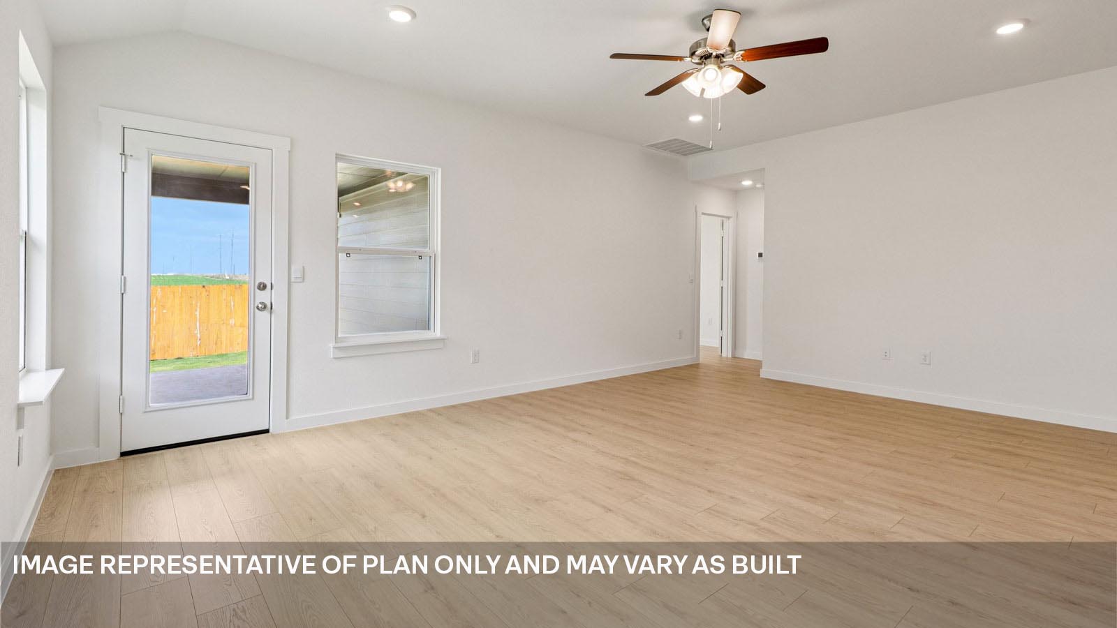 12217 Silverston Tree Bend Buda, TX 78610 - Photo 6 of 24 a view of empty room with window