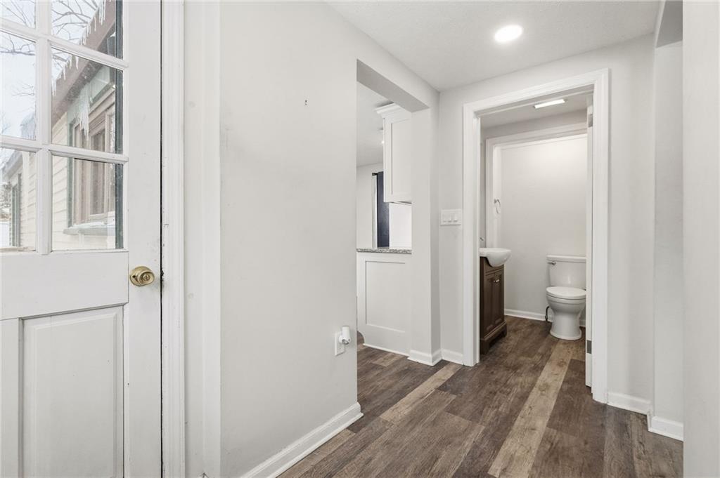 230 Neely School Road Wexford, PA 15090 - Photo 22 of 41 a view of hallway with wooden floor