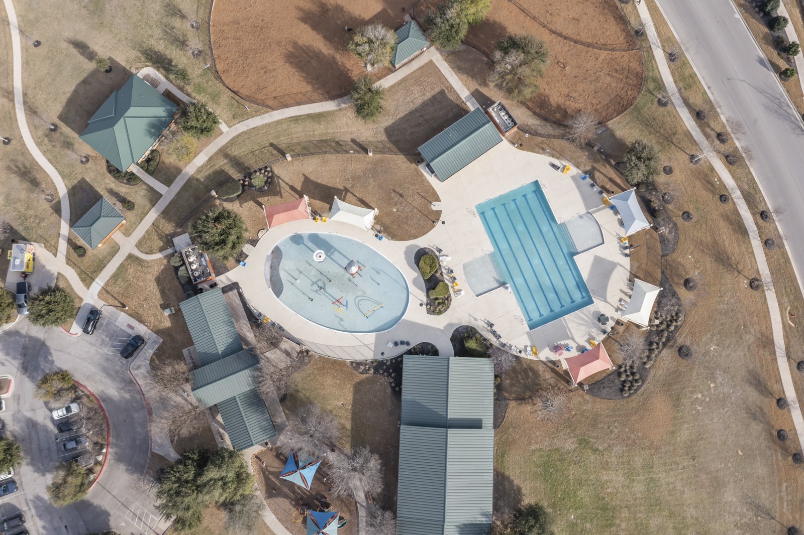 245 Razzmatazz Trail Buda, TX 78610 - Photo 40 of 40 View of property location featuring a pool area