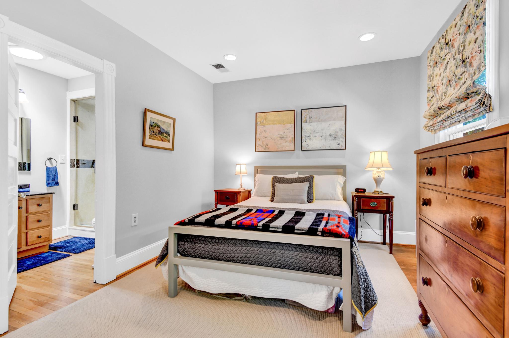 1622 Florida Avenue Northwest Washington, DC 20009 - Photo 20 of 34 a bedroom with furniture and white walls