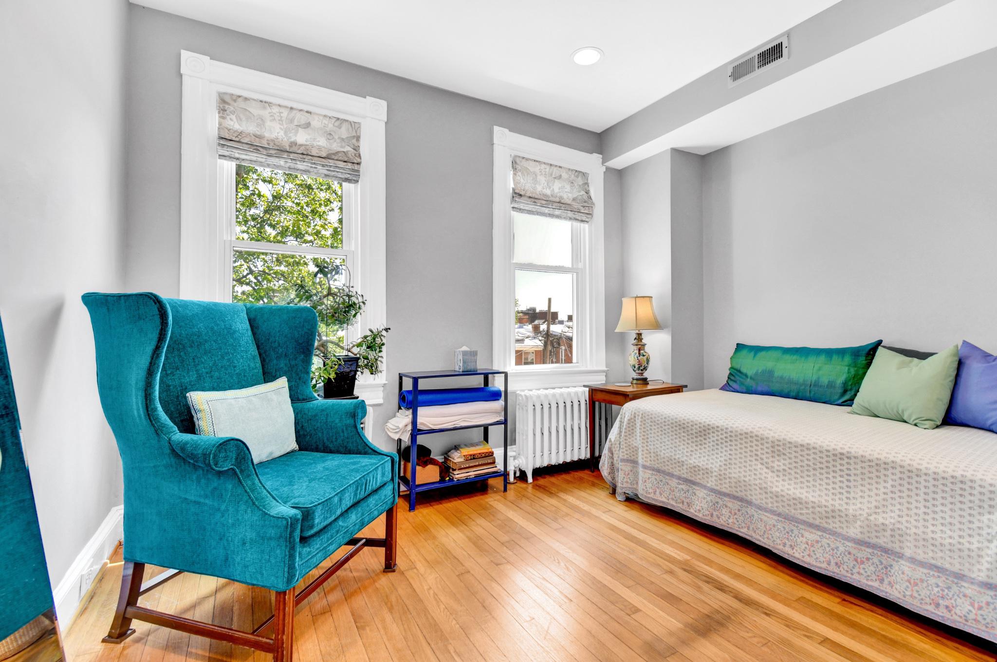 1622 Florida Avenue Northwest Washington, DC 20009 - Photo 23 of 34 a living room with furniture and a large window