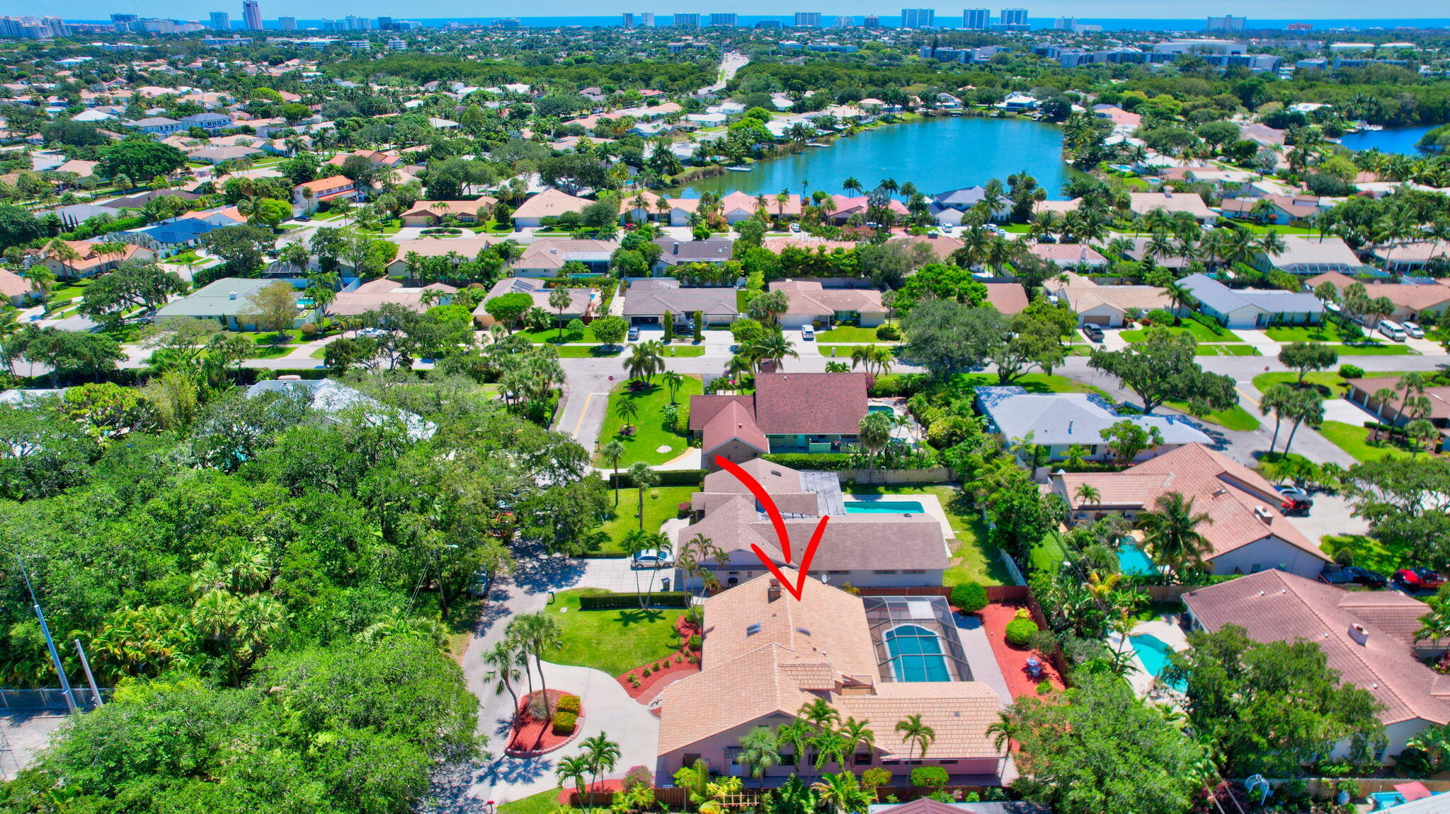 840 Southwest 20th Street Boca Raton, FL 33486 - Photo 44 of 48 View to Ocean