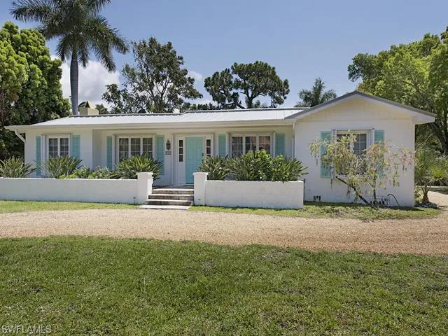 front view of house with a yard