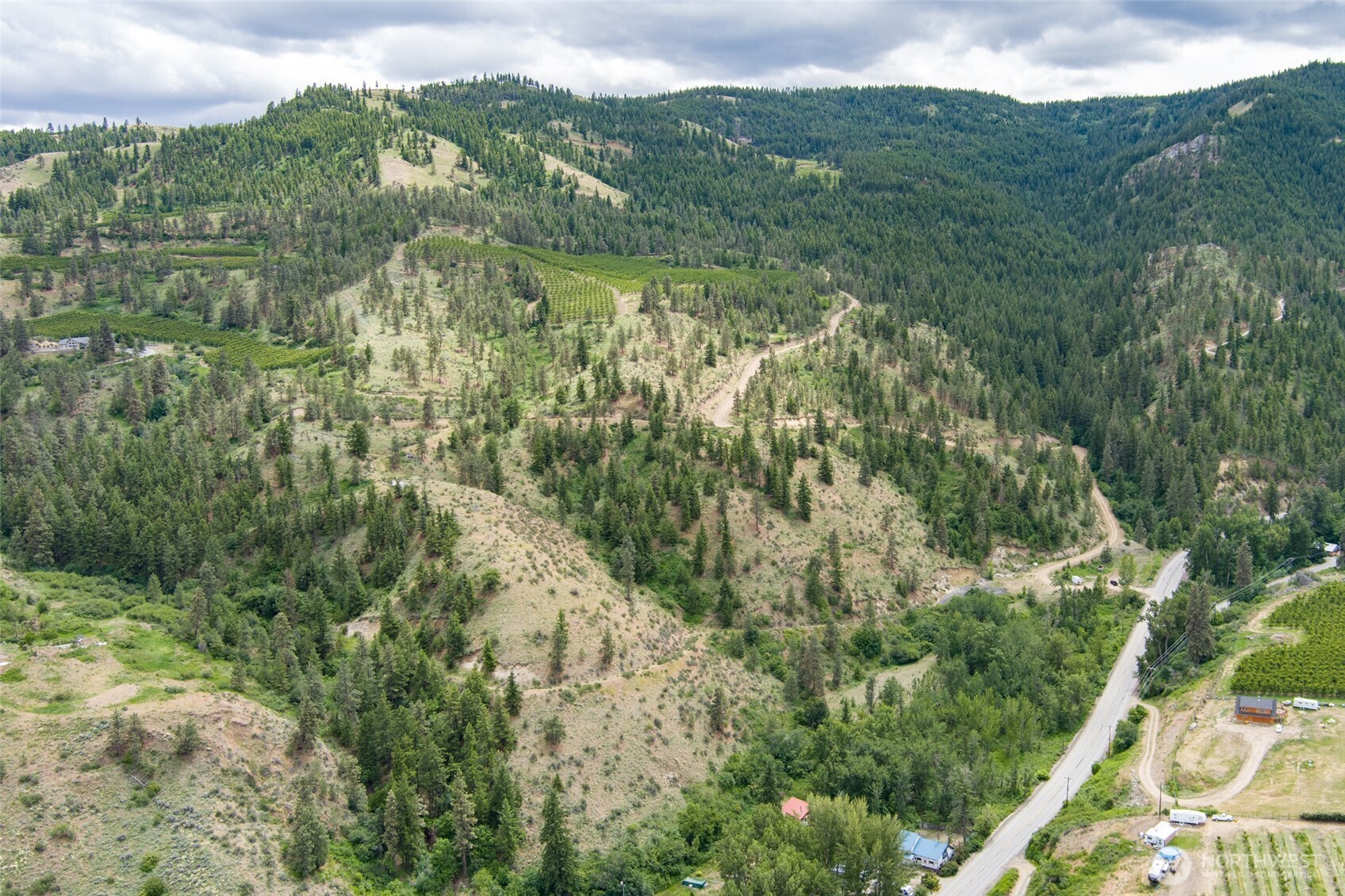 35 Watchman Lane Wenatchee, WA 98801 - Photo 5 of 36 an aerial view of residential houses with outdoor space and trees