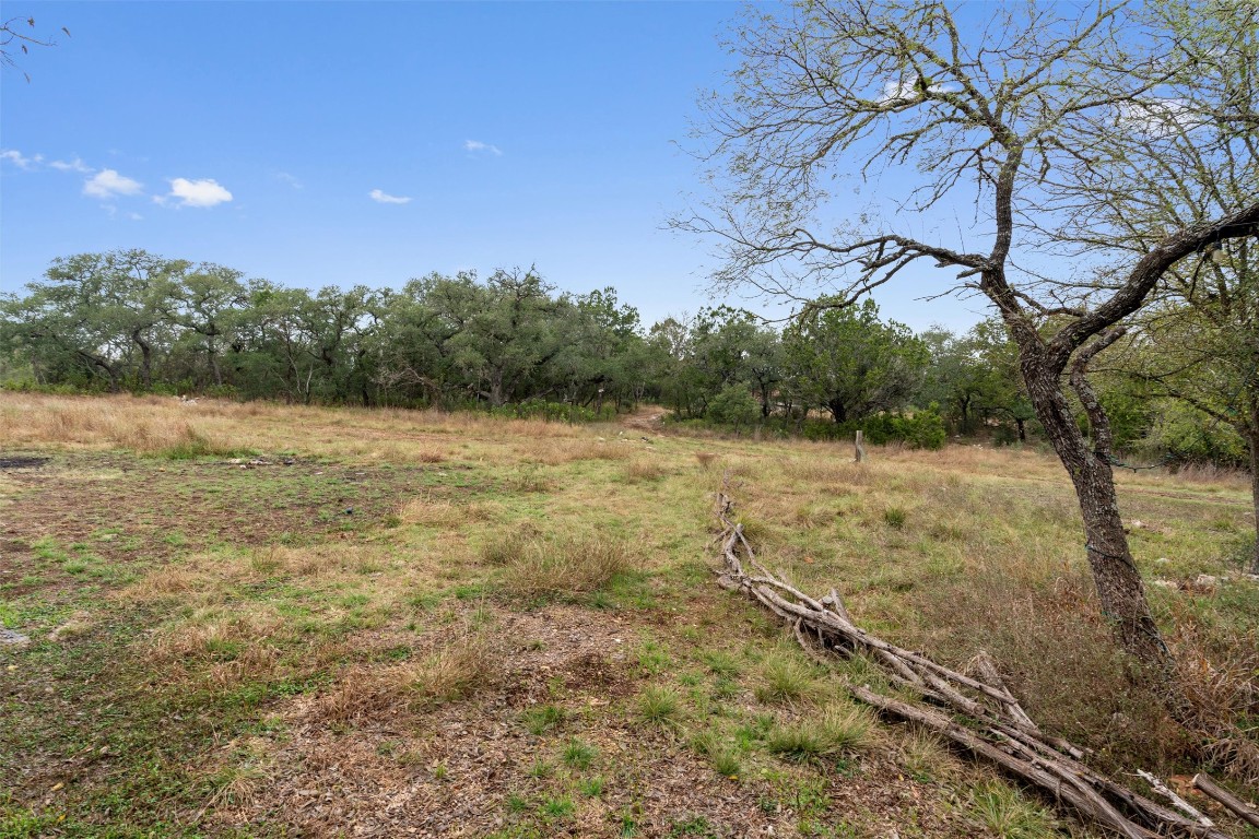1100 High Road San Marcos, TX 78666 - Photo 32 of 36 a view of a yard with a tree