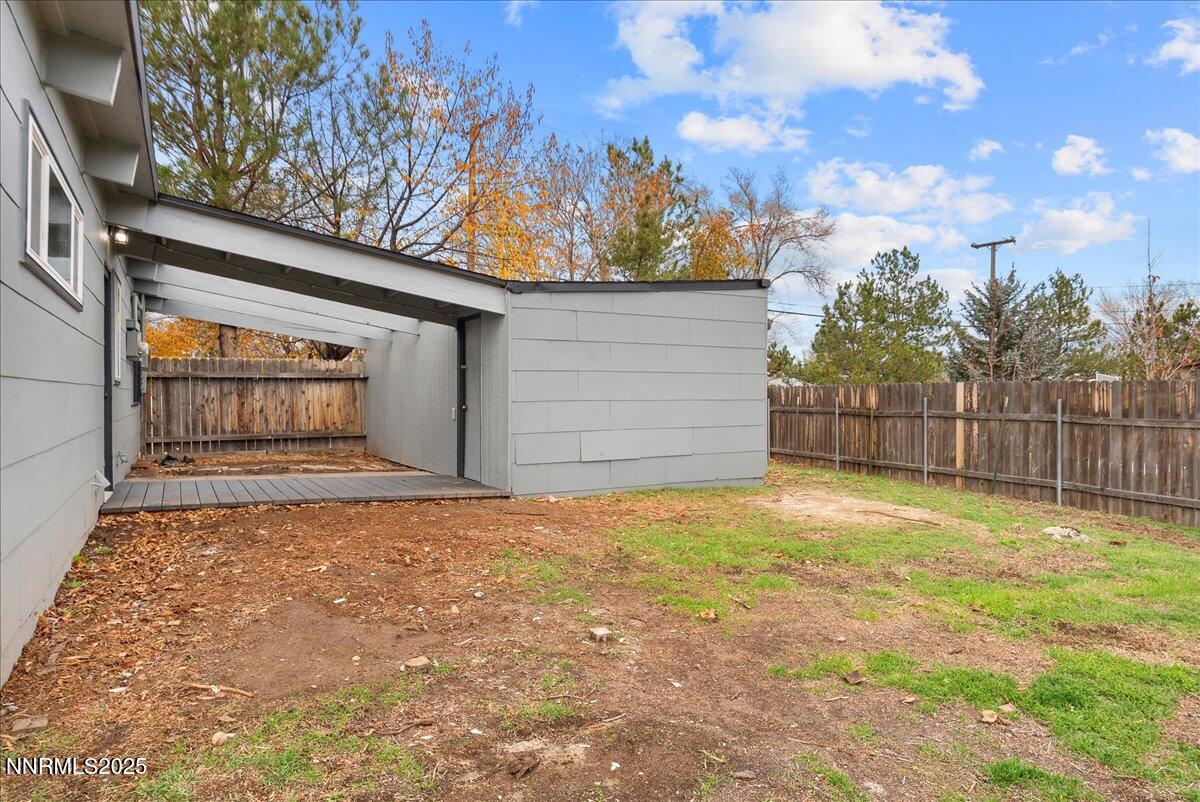 11642 Green Mountain Street Reno, NV 89506 - Photo 20 of 20 a view of a backyard