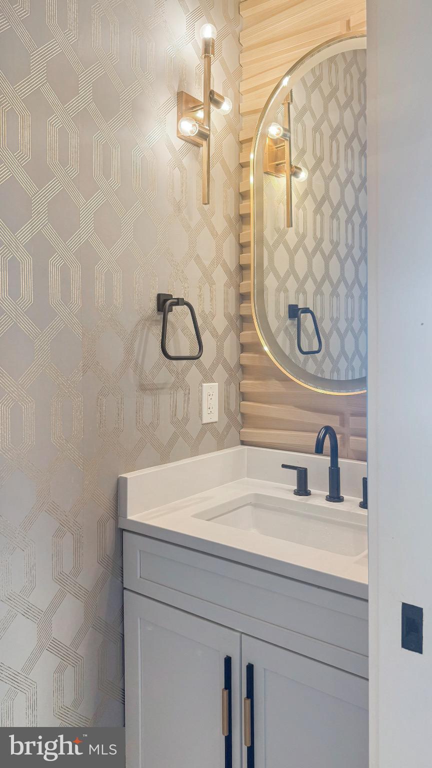 1026 18th Street Northeast, Unit PH6 Washington, DC 20002 - Photo 2 of 11 Elegant bathroom with modern accents.