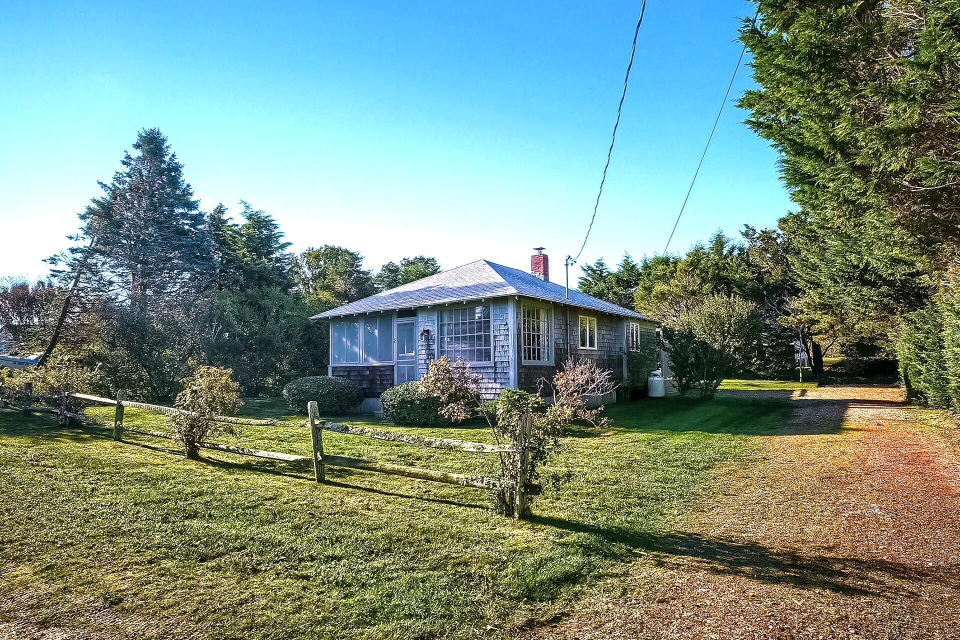 8 Standish Road Orleans, MA 02653 - Photo 18 of 28 a view of a back yard