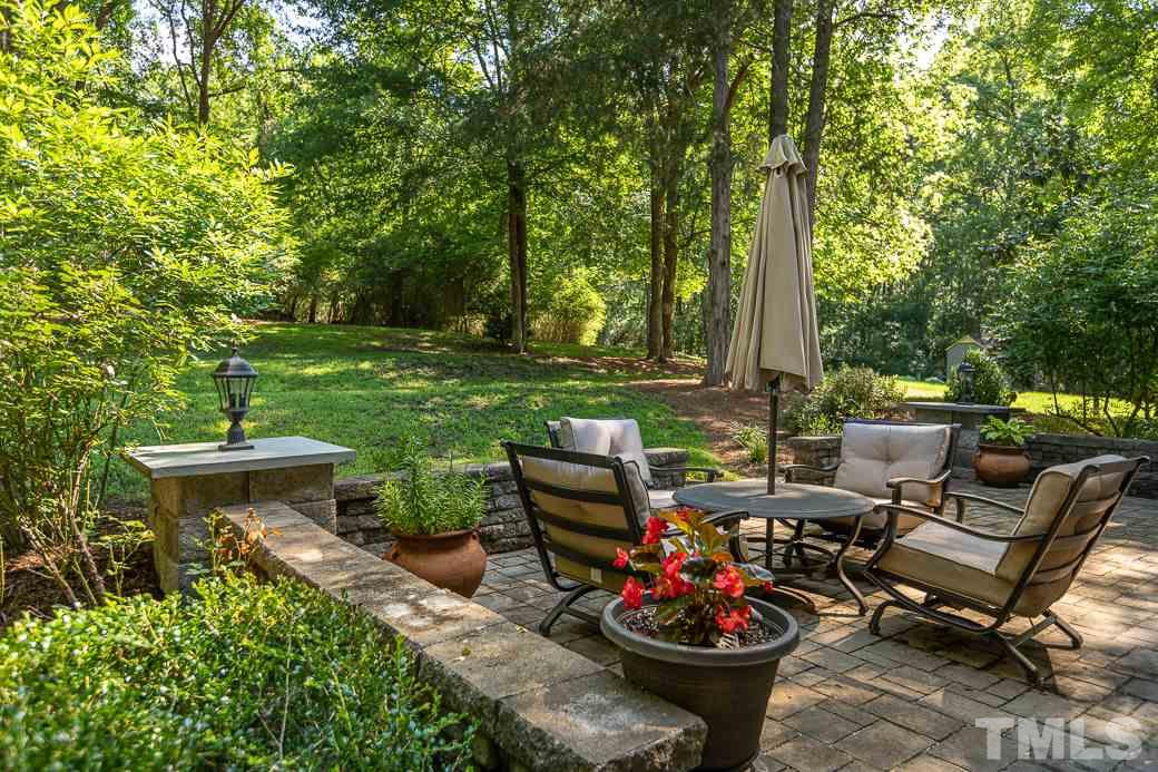 5420 Bakers Mill Road Durham, NC 27707 - Photo 19 of 20 Custom stone patio.