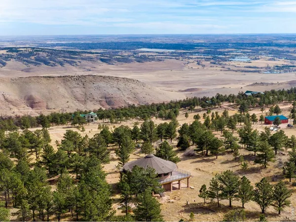 a view of an ocean and beach