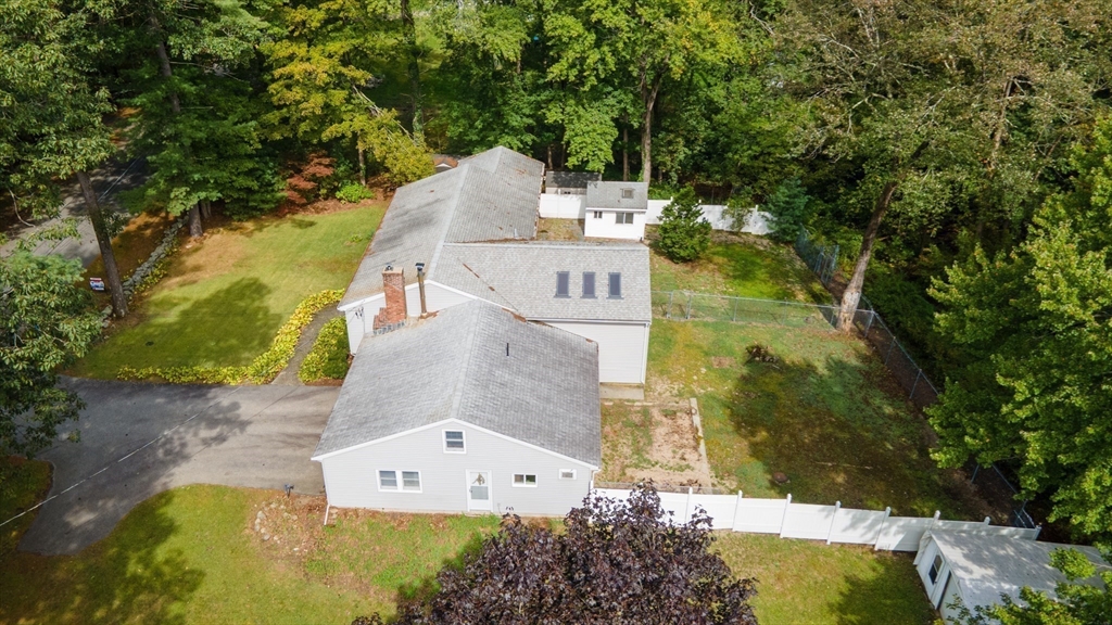 205 Beaman Road Sterling, MA 01564 - Photo 4 of 41 aerial view of a house with a yard