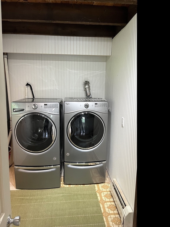 56 Shore Drive Upton, MA 01568 - Photo 16 of 23 a utility room with dryer and washer
