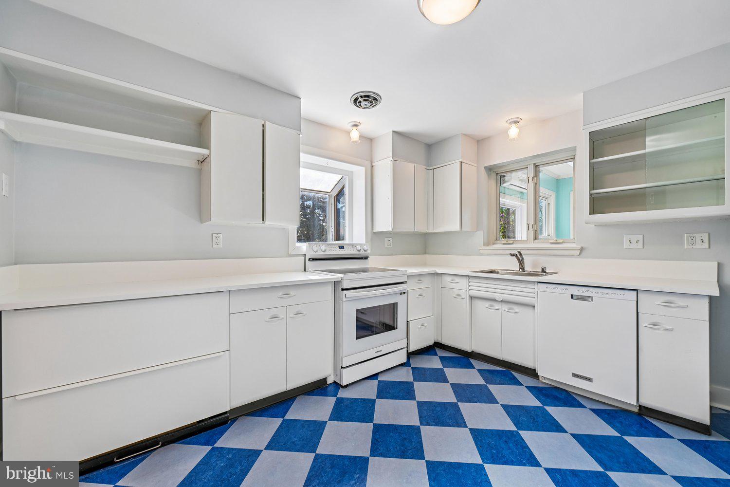 1312 Geranium Street Northwest Washington, DC 20012 - Photo 19 of 75 Kitchen with updated appliances