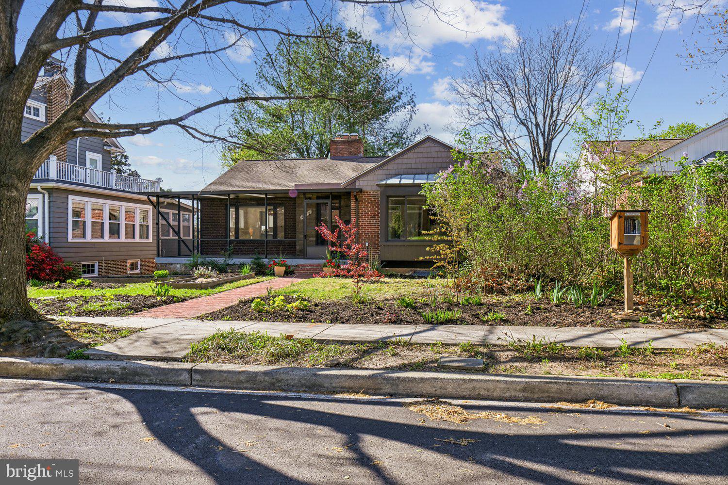 1312 Geranium Street Northwest Washington, DC 20012 - Photo 2 of 75 Front Elevation