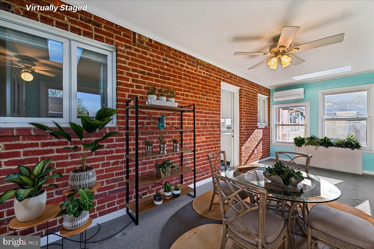 1312 Geranium Street Northwest Washington, DC 20012 - Photo 21 of 75 Staged Rear Sunroom