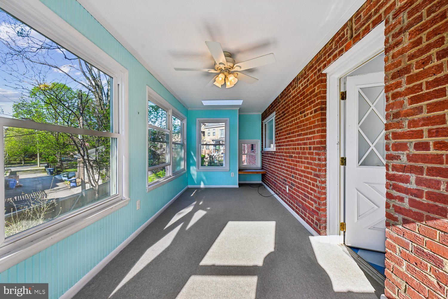 1312 Geranium Street Northwest Washington, DC 20012 - Photo 24 of 75 Rear Sunroom