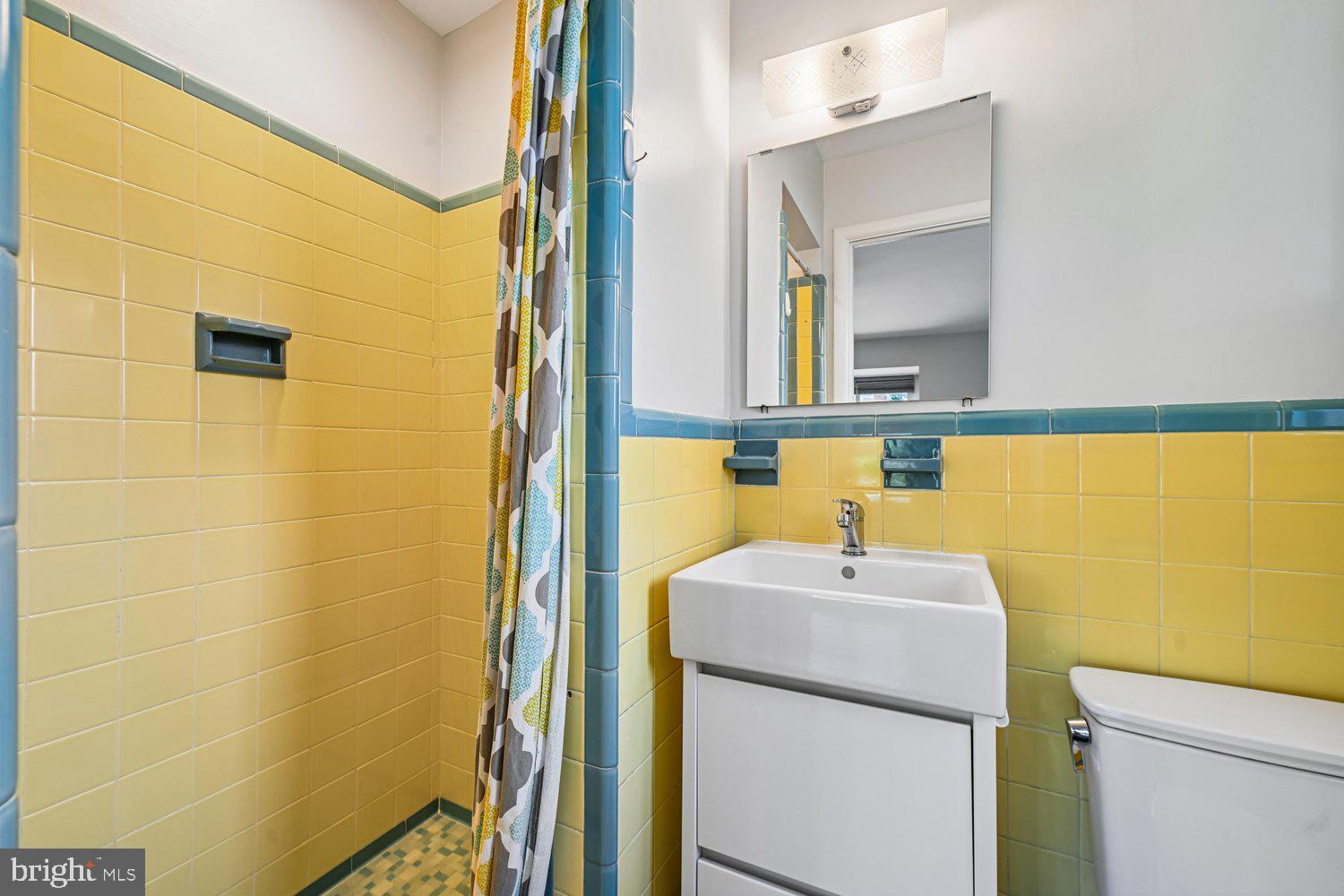 1312 Geranium Street Northwest Washington, DC 20012 - Photo 29 of 75 Primary Bath with shower