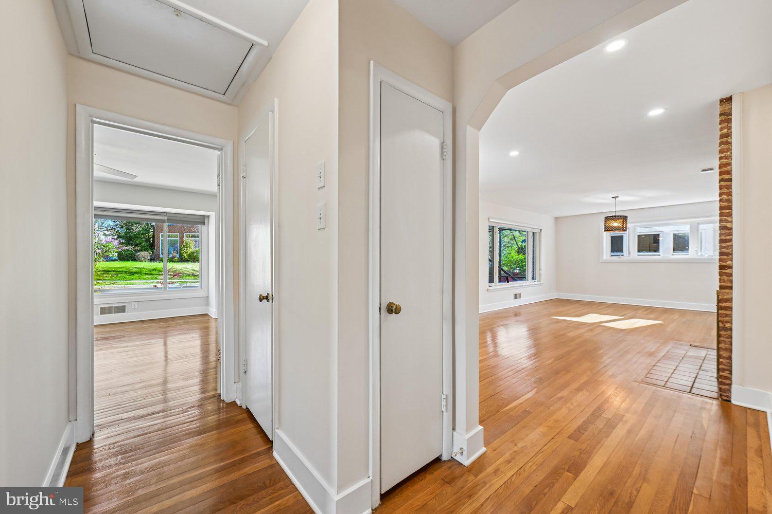 1312 Geranium Street Northwest Washington, DC 20012 - Photo 37 of 75 Main-level Hall Closets