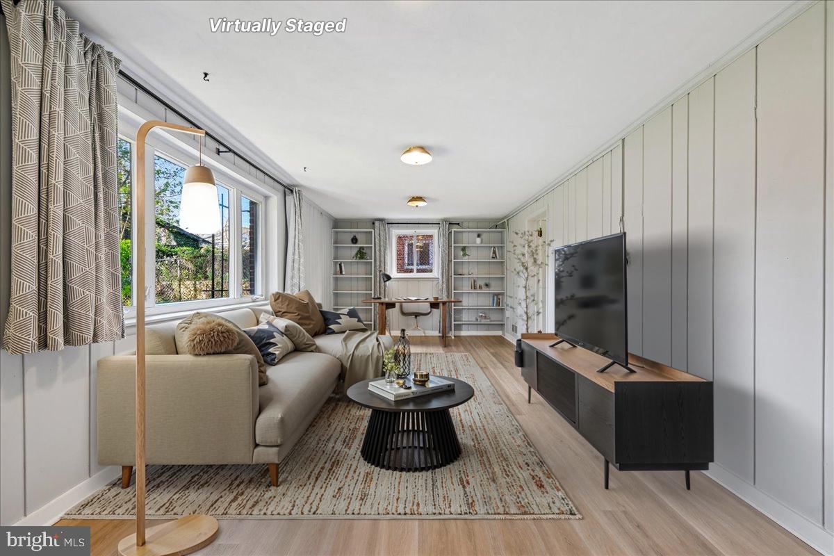 1312 Geranium Street Northwest Washington, DC 20012 - Photo 39 of 75 Staged Recreation Room