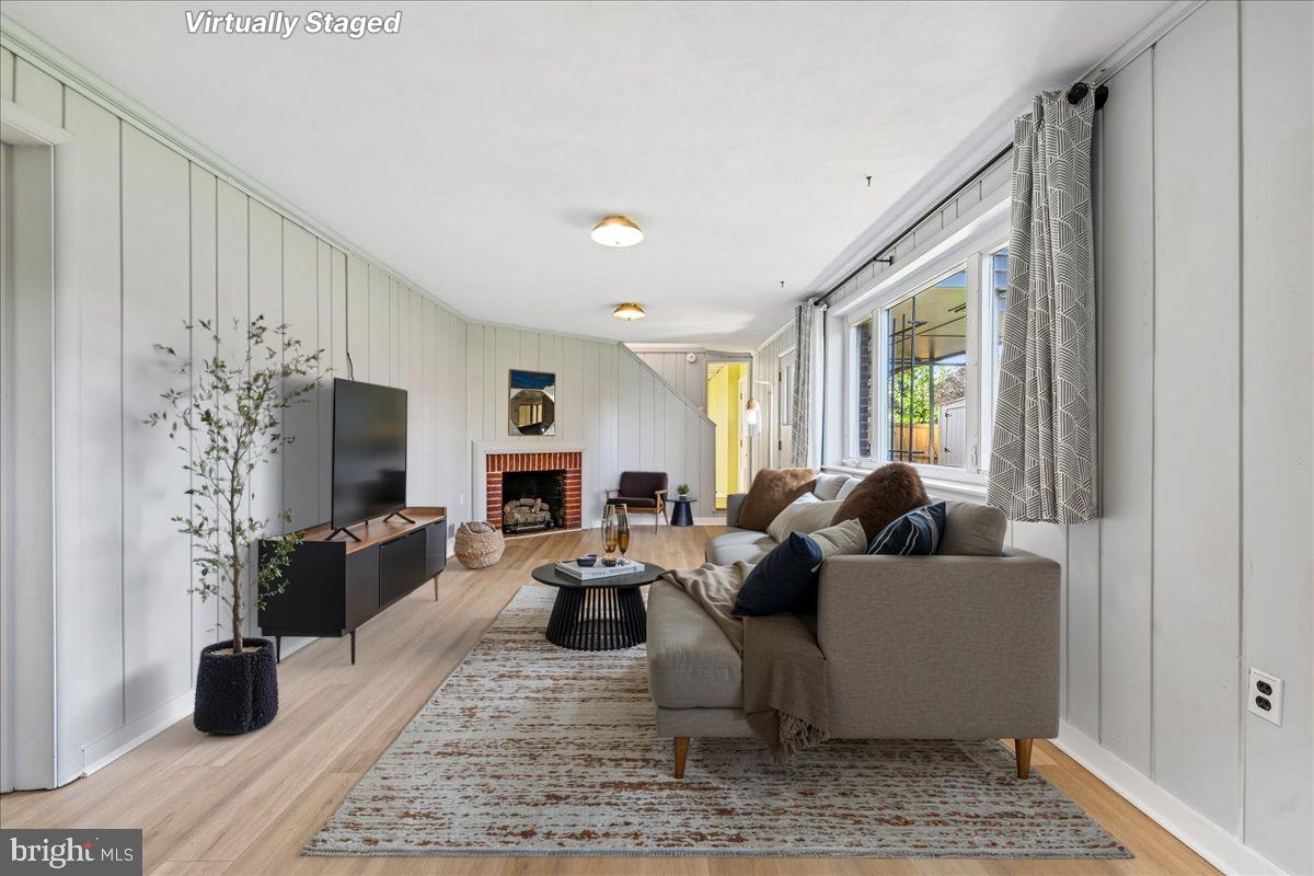 1312 Geranium Street Northwest Washington, DC 20012 - Photo 42 of 75 Staged Recreation Room