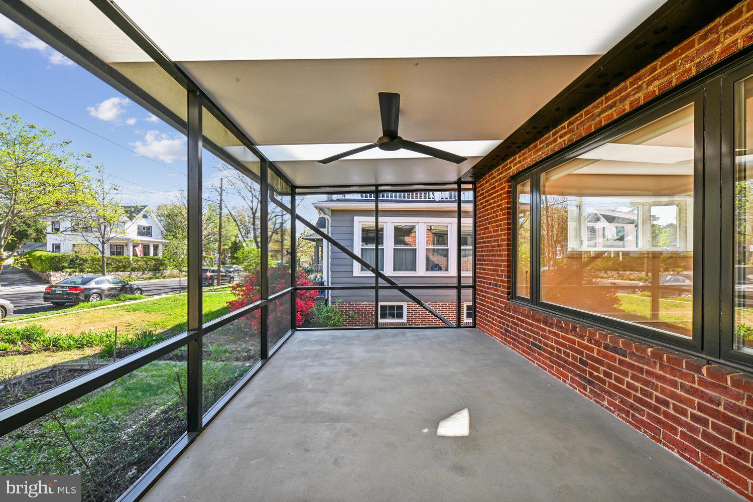 1312 Geranium Street Northwest Washington, DC 20012 - Photo 6 of 75 Front screened Porch