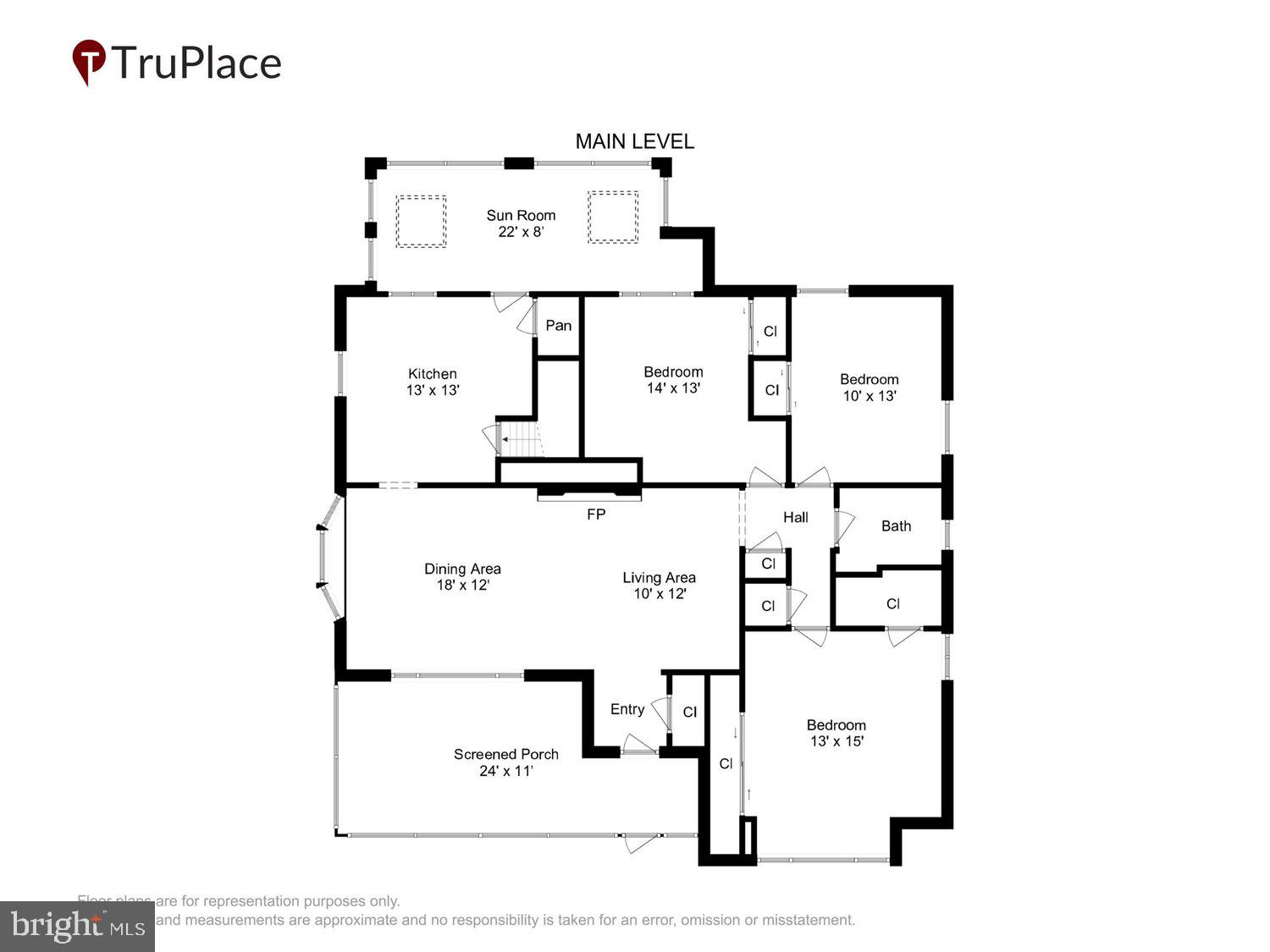 1312 Geranium Street Northwest Washington, DC 20012 - Photo 74 of 75 Main Level floorplan