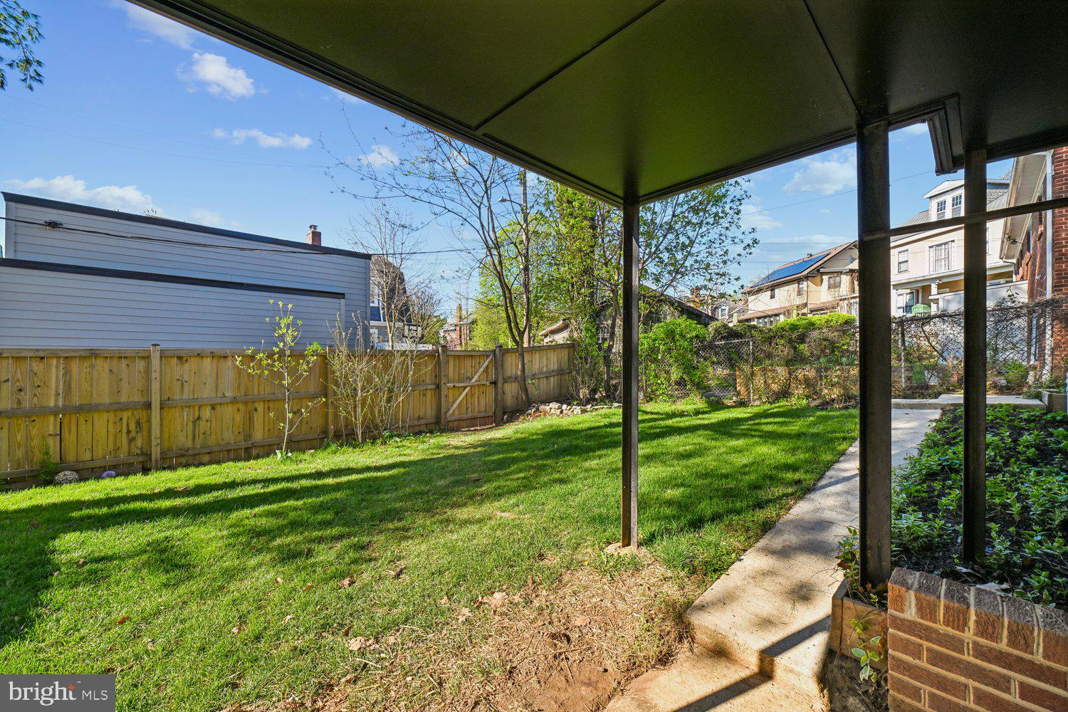 1312 Geranium Street Northwest Washington, DC 20012 - Photo 65 of 75 Back Yard