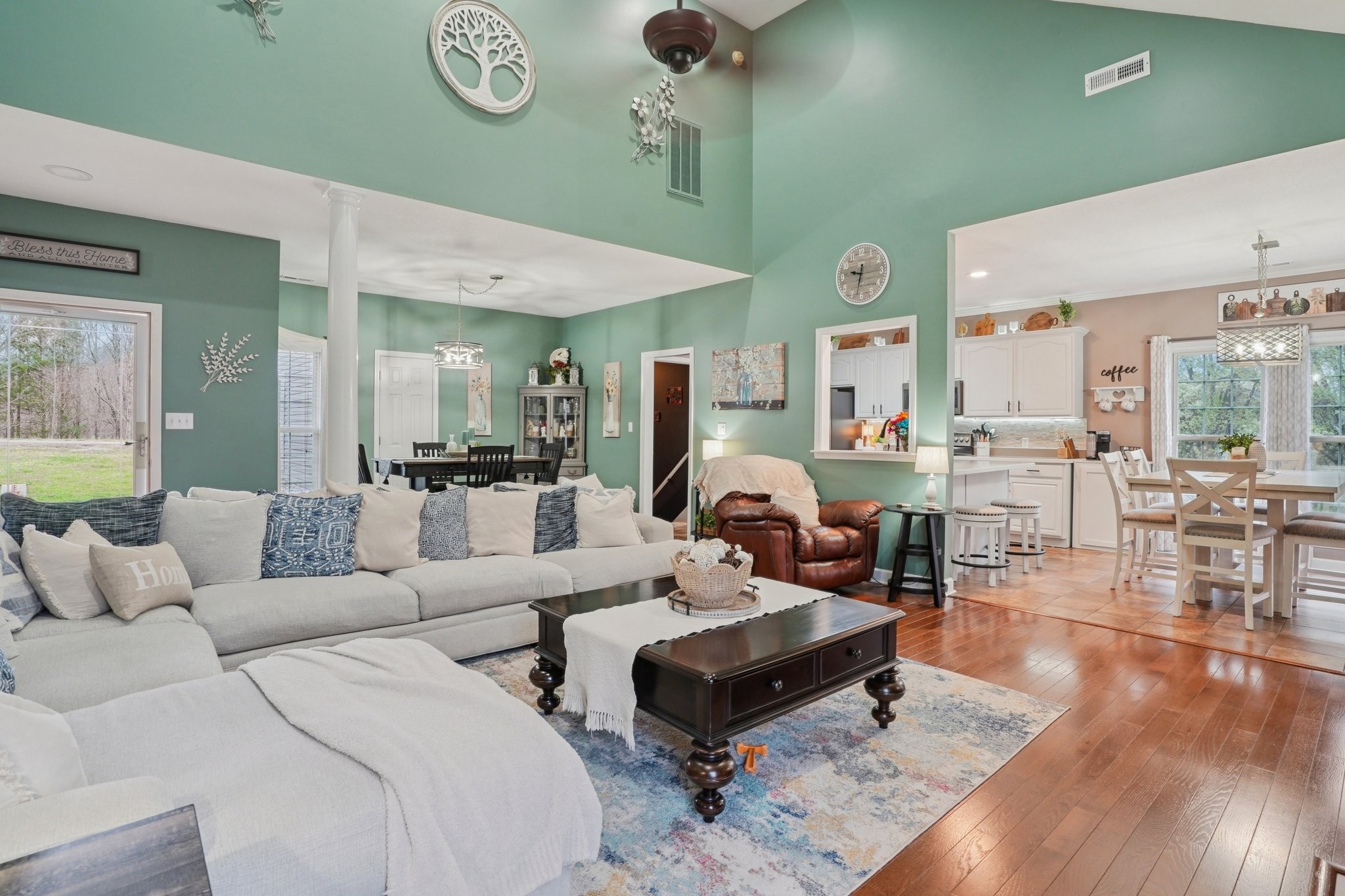 2994 Jarrell Ridge Farms Clarksville, TN 37043 - Photo 8 of 37 a living room with furniture and a wooden floor