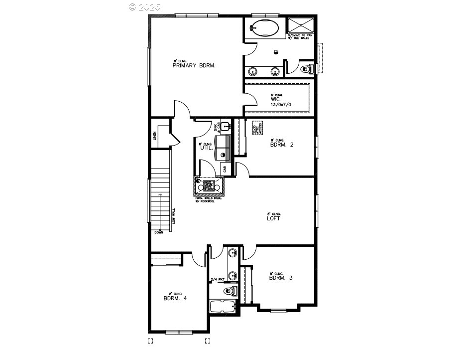 7283 Southwest Frog Pond Lane Wilsonville, OR 97070 - Photo 3 of 33 a picture of a floor plan