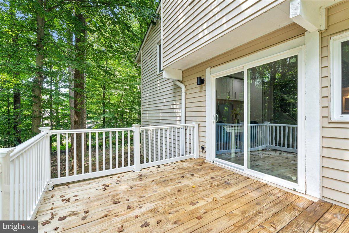 6018 Stevens Forest Road Columbia, MD 21045 - Photo 20 of 24 Side Deck Off Kitchen/Dining Room
