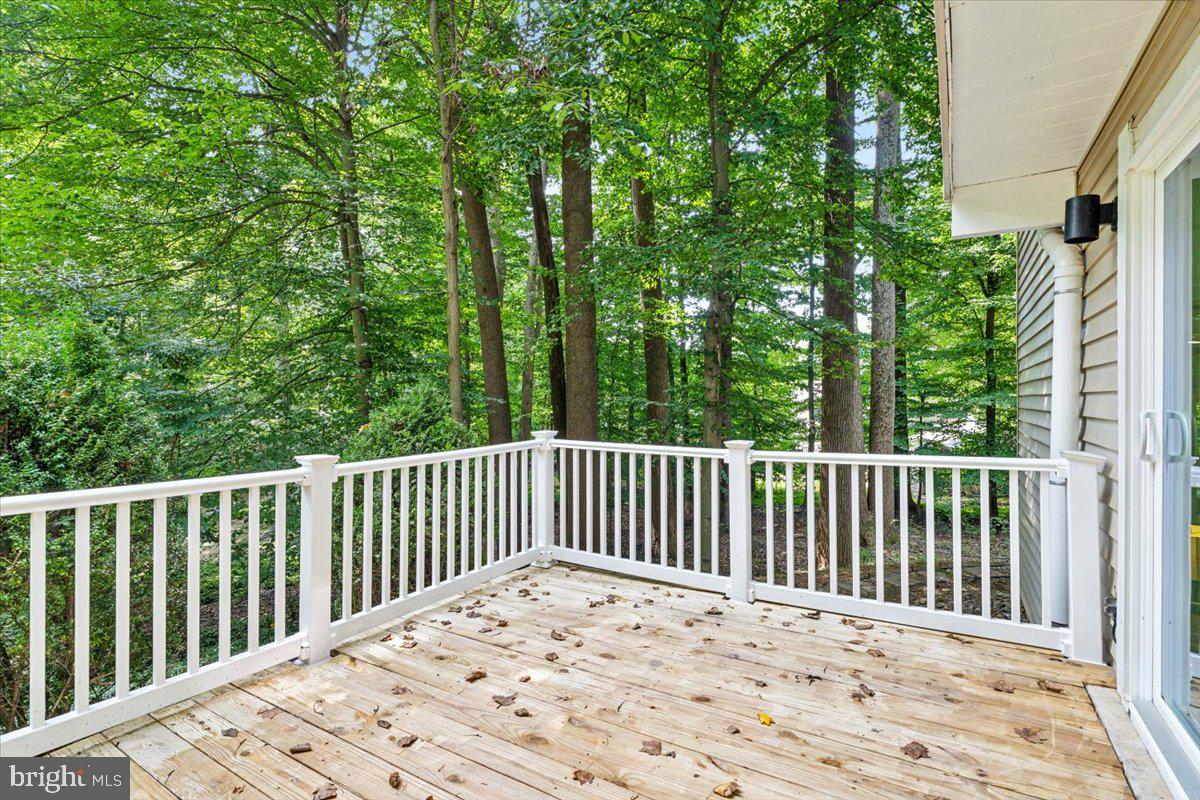 6018 Stevens Forest Road Columbia, MD 21045 - Photo 21 of 24 Private Side Deck