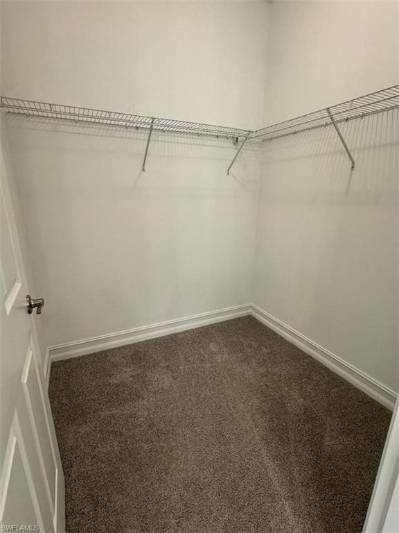 926 Enbrook Loop Naples, FL 34114 - Photo 18 of 24 Spacious closet with carpet floors