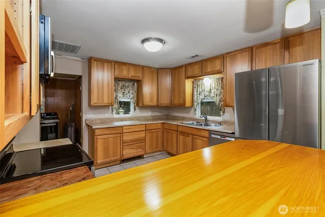 a room with storage and utility