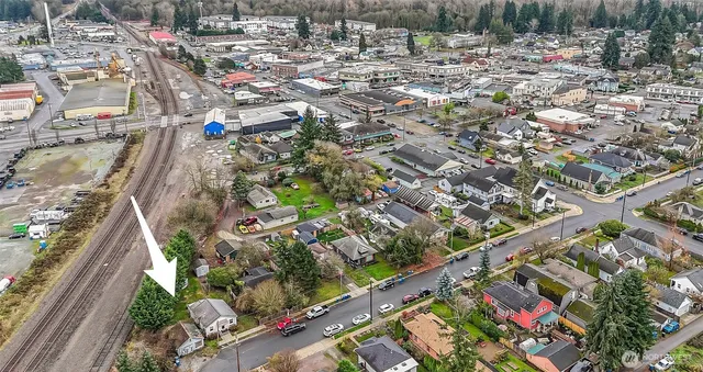 a view of a lake with mountains in the background