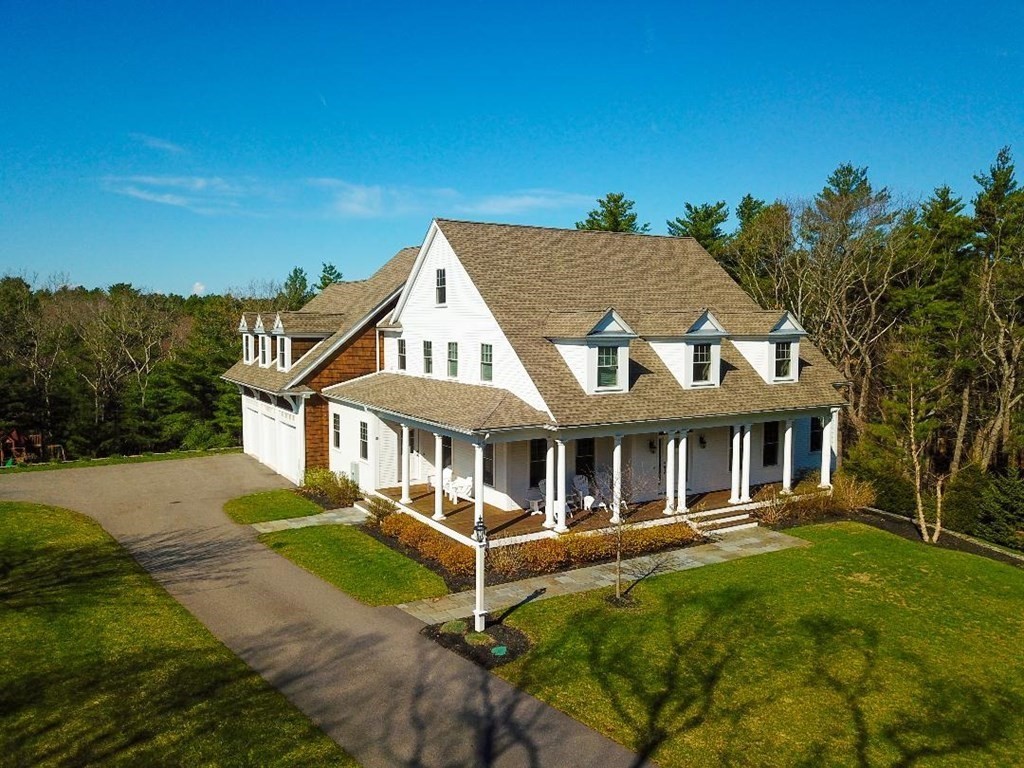 157 Walpole Street Dover, MA 02030 - Photo 1 of 38 a aerial view of a house